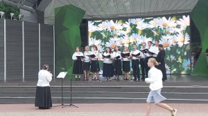"Ромашка белая" в исполнении сводного хора Домодедовского благочиния (08.07.22)