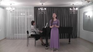 Росинка, Ц.Кюи, сл. Н. Доломанова. Исп. Пономарёва Анастасия