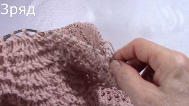 ШИКАРНЫЙ Пуловер вкруговую.Подробный МК ч.1 смотреть онлайн