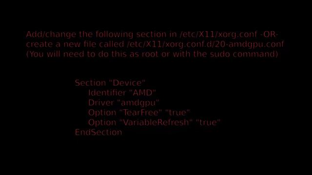 Linux Gaming - Enabling Freesync on Linux смотреть онлайн
