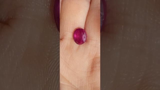 Натуральный рубин.Бирма.4.45 ct.