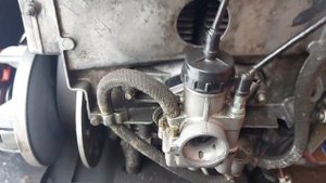 Подкачка из топливного насоса ваз на снегоход буран.