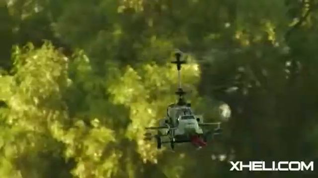 Military Apache RC Helicopters In Various Colors