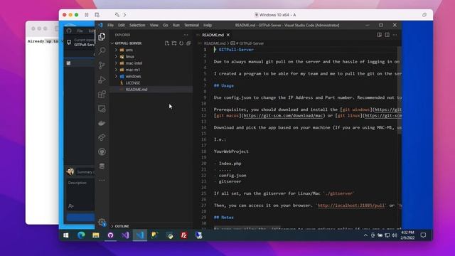 Git Pull over the Browser смотреть онлайн