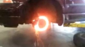 Спалили тормоза