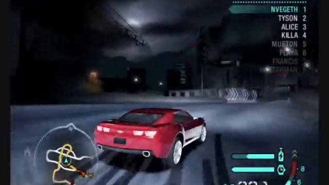 NFS Carbon @ 8800 GTX - Quick race Chevy Camaro смотреть онлайн