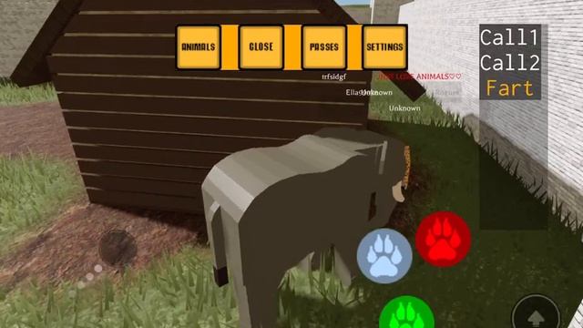 Роблокс/ игра за животных/ ROBLOX смотреть онлайн