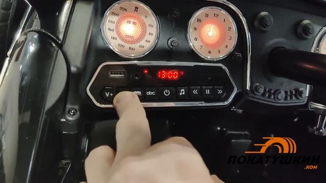 Новинка! Детский электромобиль Audi Horch! Отличное пополнение среди раритетных электромобилей! смотреть онлайн