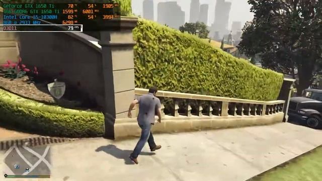 Laptop Gaming ASUS TUF F15 FX506LI - GTA V Gameplay & FPS смотреть онлайн