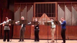 Otterbein University Flute Ensemble  The Cuckoo - Louis Daquin, Arranged by Trevor Wye