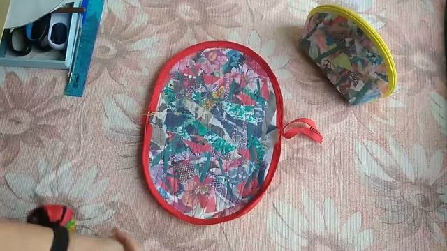 Косметички в технике пицца. Мой первый опыт. смотреть онлайн