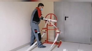 Перекатка пожарных рукавов на новое ребро