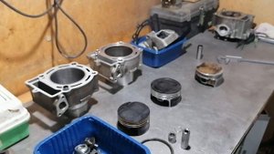 Приора поршень на Zongshen 177mm и Big Bore Kit 300cc