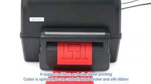 Xprinter Thermal Transfer Label printer with Cutter