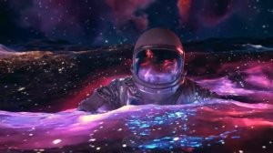 Astronaut In the ocean Live wallpaper