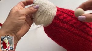 Мастер-класс Вяжем ГНОМа спицами ?Подробно! Новогодние подарки ?