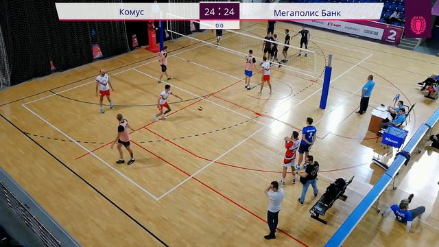 Комус - Мегаполис Банк (0:2) смотреть онлайн