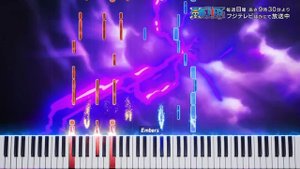 ONE PIECE OP 25 AMV |「 The Peak 」 SEKAI NO OWARI | Piano Tutorial + MIDI FILE