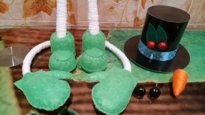 Снеговик, поделка в сад, школу