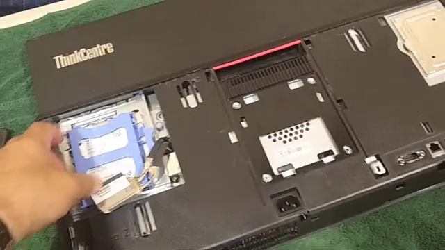 Lenovo ThinkCentre M900 Z Back Cover Removal смотреть онлайн