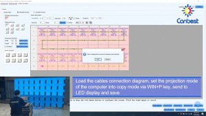 How to connect & debug Novastar VX1000 All in One LED Screen Controller Video Controller
