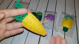 Броши из фетра / Обзор моей работы / Фетр