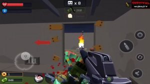 Pixel Combat: Zombie Strike - All Weapons Full Unlocked - Gameplay Walkthrough Part 5 (Android, iOS
