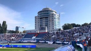 Факел Воронеж-Пари Нижний Новгород, 2-0. Поющий стадион в России. Сектор Газа, Туман. 1 часть.