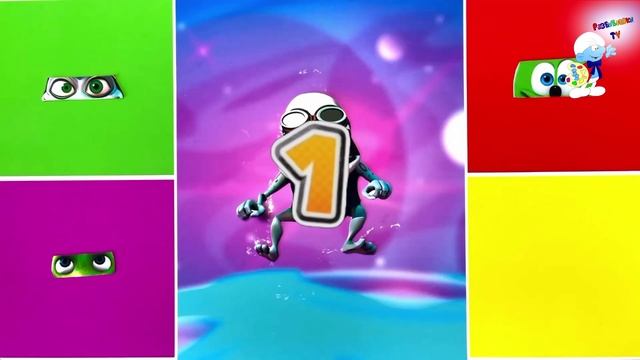 Угадай где чьи глаза Челлендж , Крейзи Фрогг, Мишка Гуми Га, зеленый Инопланетянин смотреть онлайн