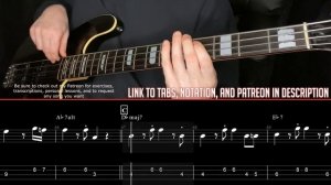 The Girl from Ipanema - Bossa Nova Bass Line Improv w/tabs and standard notation