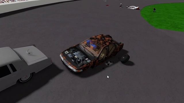 (ROBLOX) Car Crash Sim: NASCAR смотреть онлайн