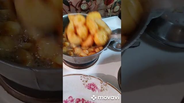 Жареная картошка фри по - домашнему ,в казане/ Дома вкусно! #простаяеда #картошка #рецепт