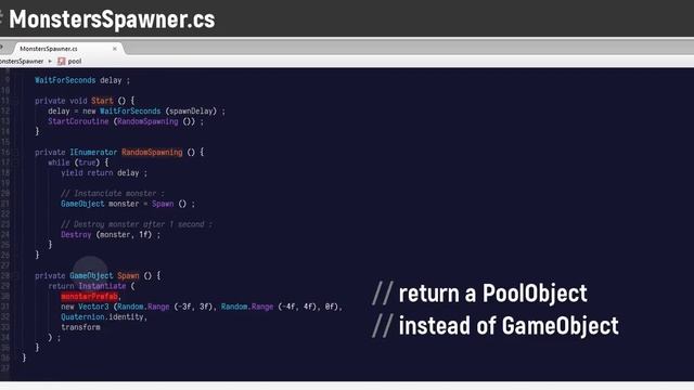Object pooling in Unity - Increase your game performance смотреть онлайн
