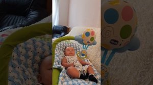 Данилыч и Кресло-качалка Chicco Balloon Baby(шезлонг)
