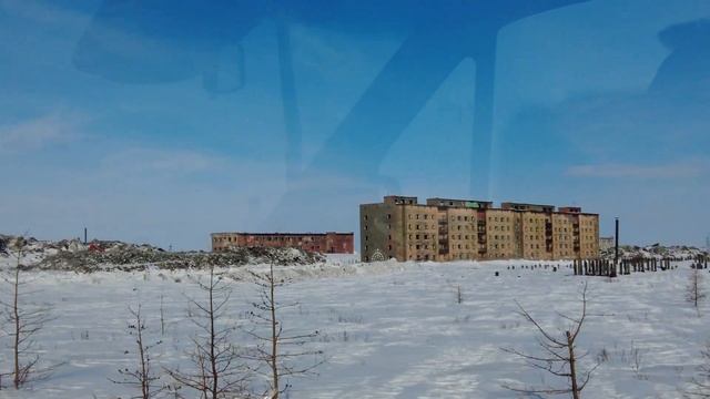 END OF THE ROAD, END OF THE WORLD - Snow Desert - NORILSK - DUDINKA, DJI POCKET 2 смотреть онлайн