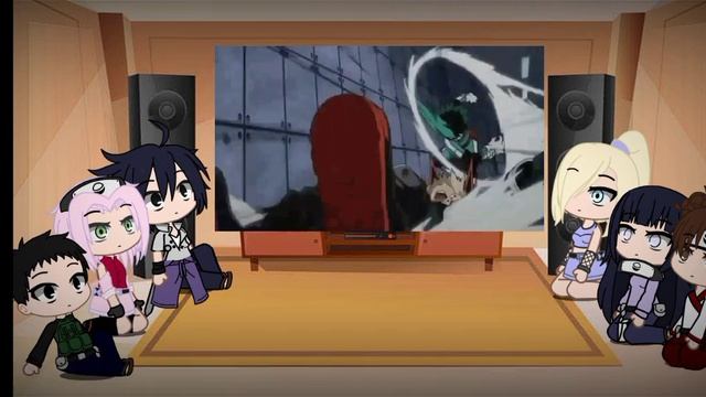 Naruto friend's react to Naruto as bakugou|au| Naruto X my hero academia| смотреть онлайн
