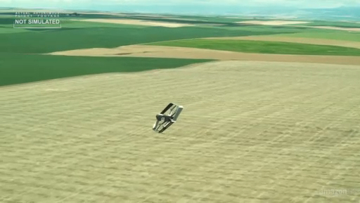 Amazon представила дрон-трансформер с ИИ