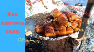 Как коптить сало. Просто умереть можно от одного вида.