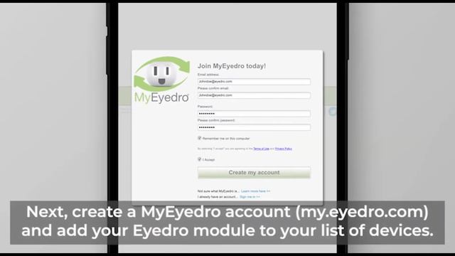 Eyedro WiFi Energy Monitor - Connect to Your WiFi Network via Mobile смотреть онлайн