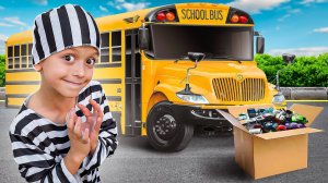 Thief stole a school bus and other toys | Mark King