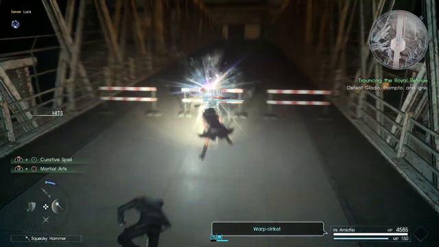 Final Fantasy XV - Comrades - Iris Amicitia vs Gladiolus, Ignis & Prompto Boss Fights смотреть онлайн