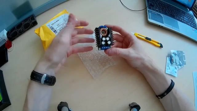 МК, DC-DC понижающий стабилизатор 6А из Китая смотреть онлайн