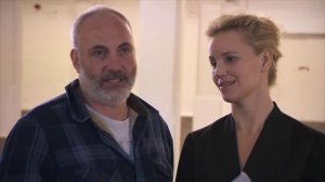 Sofia Helin and Kim Bodnia interviewed backstage at Nordicana