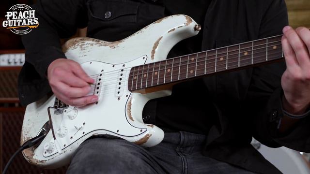 Scott McKeon - Fender Custom Shop '60 Strat Heavy Relic Rosewood Olympic White смотреть онлайн