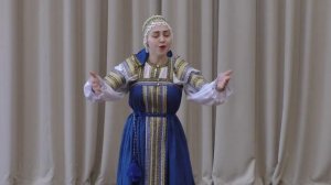 «Недолго веночку на стенке висеть», «Вновь иду родной сторонкой» Непеина Ксения, солист, 29.01.2021
