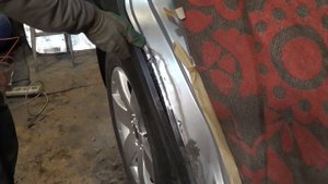 chevrolet captiva ЧАСТЬ 1 РЕМОНТ АРКИ