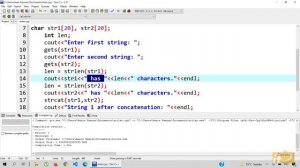 strlen()  Function in C++(Urdu/Hindi)