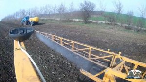 Опрыскиваем землю под сев подсолнух на Мтз 952.2