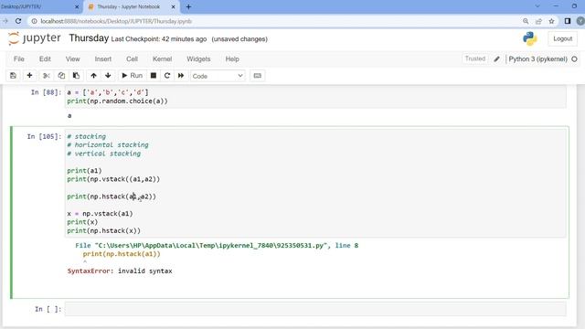 NumPy Programs