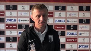 Дмитрий Фомин после матча "КХ" - "Махачкала"